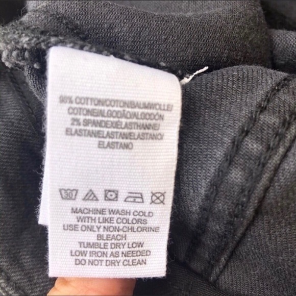 Free People Black Denim Lace Up Pencil Skirt Size 8 - Picture 3 of 6